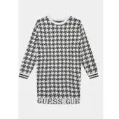 GUESS Strickkleid J3BK04 Z3AH0 Weiß Regular Fit