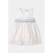 Abel & Lula Elegantes Kleid 5004 Écru Regular Fit