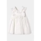 Abel & Lula Elegantes Kleid 5002 Écru Regular Fit