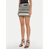 Guess Marciano By Arianna Stitched Ski Eggshell And Black Größe: XL | Miniröcke Outlet | Damen | Weiß