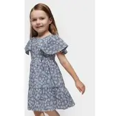 Mayoral Sommerkleid 3940 Dunkelblau Regular Fit