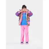 Marc Jacobs Stoffhose W14333 Rosa Flare Fit