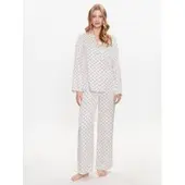 Karl Lagerfeld Pyjama 225W2133 Weiß Regular Fit