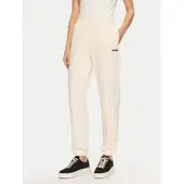 GUESS Jogginghose V5RB02 KCLD1 Écru Regular Fit