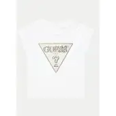 GUESS T-Shirt K5GI12 K6YW4 Weiß Boxy Fit
