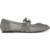 GUESS Ballerinas FLJKNN FAB02 Silberfarben