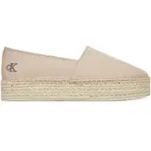 Calvin Klein Jeans Espadrilles Flatform Esdparille Mg/Hdw YW0YW01737 Rosa