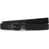 Calvin Klein Damengürtel Ck Loop Rnd Buckle 2.5_Smooth K60K612936 Schwarz