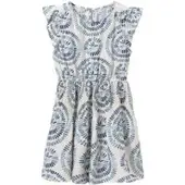 Mayoral Sommerkleid 6975 Blau Regular Fit