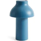 HAY PC Portable Tischleuchte Azure Blau - , Blau, für Wohnzimmer, Kunststoff