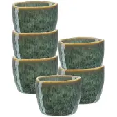 Leonardo Eierbecher "MATERA", (Set, 6 tlg.), Keramik