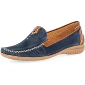 Gabor 86.090 Damenschuhe - bequeme Slipper - Halbschuhe blau Freizeit NEU