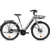 LLobe "CityVenture E-Bike 27,5" Ontario MM, grau" 7 Gang Nabenschaltung Mittelmotor 250 W