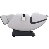 HOME DELUXE Massagesessel MARINO mit Premium Webstoffpolsterung Hellgrau - 135,4 x 73,5 x 103 cm | 6 Massageprogramme, mit Textilpolsterung, Zero-Gravity