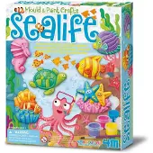 4M Modella e colora, mondo marino, 6 Jahr(e), Kunststoff