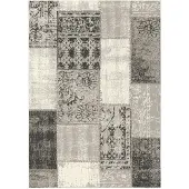 Floordirekt Indoor & Outdoor Teppich Coton pflegeleicht & beständig Grau 80x150 cm