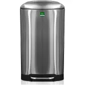 Floordirekt Mülleimer Cubo Edelstahl Farbe: Silber