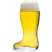 Stölzle Bierkrug "Bierglas Stiefel 500 ml transparent"