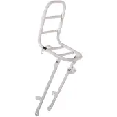 Volare Gepäckträger Weiß für Fahrrad 26 Zoll - Stilvoll und Praktisch