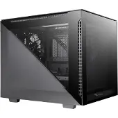 Thermaltake Divider 200 TG, Micro Tower, PC, Schwarz, micro ATX, Mini-ITX, SPCC, 18,5 cm