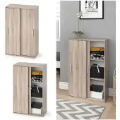 Vicco Kleiderschrank Falk Sonoma 68 x 108.5 cm, Model 30289