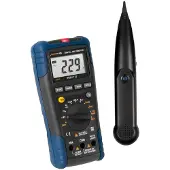Pce LAN Tester -LT 12 Amperemeter kontaktlose Spannungserkennung Messgerät