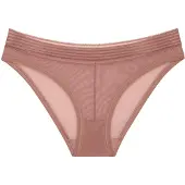 Triumph Klassischer Damenslip Tempting Sheer Highleg Tai 10215956 Beige