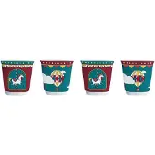 Bialetti Set de Becher de Kaffee Winter Wonderland Türkis Porzellan 90 ml 4 Stück - Marke: - EAN: 8006363075152