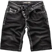 Rock Creek Shorts Jeansshorts dicke Naht Regular Fit