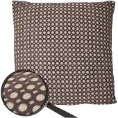 MCW Zierkissen Gold, Sofakissen Deko-Kissen mit Füllung, braun Glanz-Effekt 40x40cm