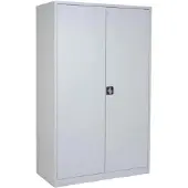 Ceha Stahl- und Aktenschrank PRO 195 x 120 x 42 cm mit Türen in RAL7035 (lichtgrau)