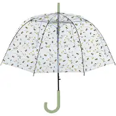 Esschert Design Schirm transparent 'Bienenmuster'