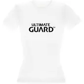 Ultimate Guard T-Shirt femme Wordmark Blanc (XS)
