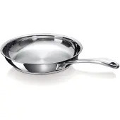 Beka Chef, Rund, Allzweckpfanne, Edelstahl, Keramik, Gas, Halogen, Induktion, Versiegelte Platte, Edelstahl, 26 cm