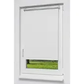 LYSEL - Qualitätsrollo Klemmträger Thermo Reinweiß (B x H) 80cm x 150cm #1W