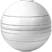 Villeroy & Boch Iconic La Boul, Servierset, Porzellan, Weiß, Rund, 23,9 cm, 7 Stück(e)