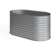 OK-Living Hochbeet Silber 160 x 82 cm, Model 29021
