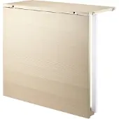 String - Klapptisch, Esche / weiß