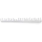 Design House Stockholm - Wave Hanger Garderobe, weiß, 2er-Set