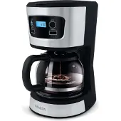 Sencor SCE 3700BK Schwarz Grau Tropfkaffeemaschine - 700W