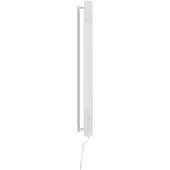 Gejst Radent Wandleuchte, Stecker, weiß, H. 70 cm, G13 - , Radent, Weiß, für Wohnzimmer, Metall