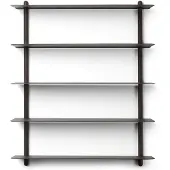 Gejst Nivo Regal E Schwarz Ask/Schwarz - , Schwarz, Holz
