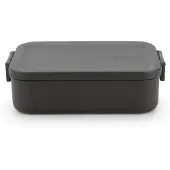 Brabantia Make & Take Brotdose Medium - Kunststoff - Dark Grey