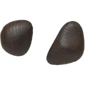 Ferm Living Handtuchhaken Cairn Dark Brown (2er-Set)