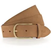 Mustang Ledergürtel aus Velourleder in Cognac-85
