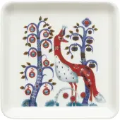 Iittala Servierschale Taika Quadratisch Weiß Mehrfarbig (12 x 12 cm)