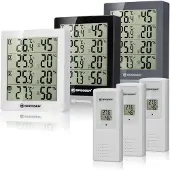 Bresser Temeo Higro Quadro 4 Thermometer Und Hygrometer