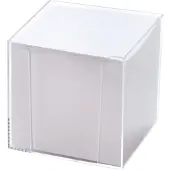 Folia Zettelbox schwarz inkl. 700 Notizzettel weiss