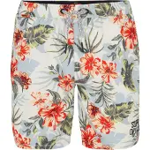 Superdry für Herren. M3010242A Mehrfarbiger Badeanzug mit Hawaii-Print (M), Strandbekleidung, Recyceltes Polyester, Nachhaltig