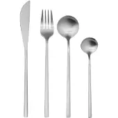 Broste Copenhagen - Tofte Besteck, gebürsteter Stahl (16 tlg.)